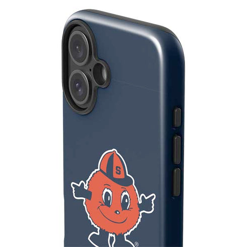 Syracuse University Orange Mascot iPhone 16 Plus Impact Case
