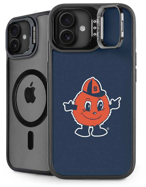 Syracuse University Orange Mascot iPhone 16 Plus Kickstand Case