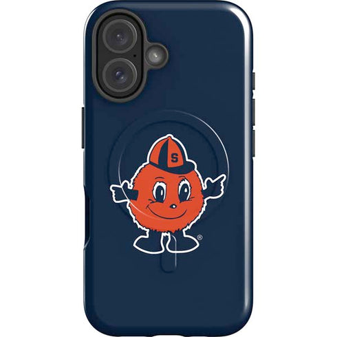 Syracuse University Orange Mascot iPhone 16 Plus Magsafe Impact Case