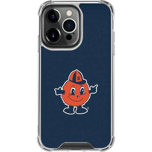 Syracuse University Orange Mascot iPhone 16 Pro Clear Case