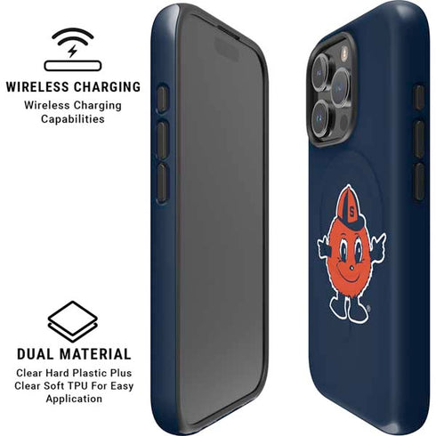 Syracuse University Orange Mascot iPhone 16 Pro Magsafe Impact Case