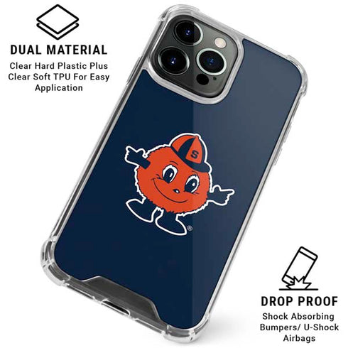 Syracuse University Orange Mascot iPhone 16 Pro Max Clear Case