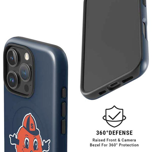 Syracuse University Orange Mascot iPhone 16 Pro Max Magsafe Impact Case