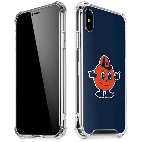 Syracuse University Orange Mascot iPhone X/XS Clear Case