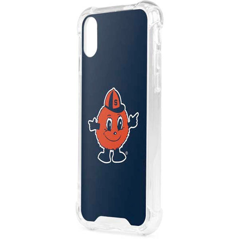 Syracuse University Orange Mascot iPhone XS Clear Case