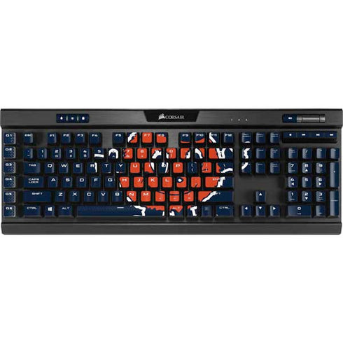 Syracuse University Orange Mascot K95 RGB PLATINUM Mechanical Gaming Keyboard Skin
