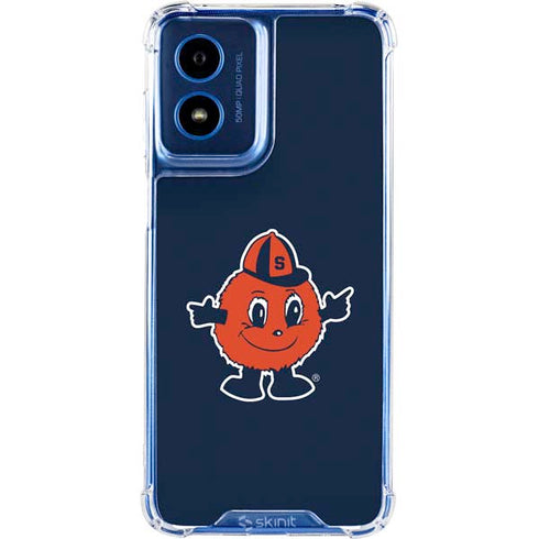 Syracuse University Orange Mascot Moto G 5G (2024) Clear Case