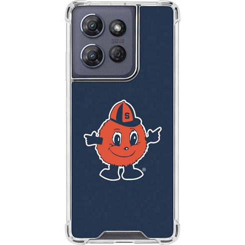 Syracuse University Orange Mascot Moto G Play 5G (2025) Clear Case