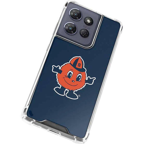 Syracuse University Orange Mascot Moto G Play 5G (2025) Clear Case