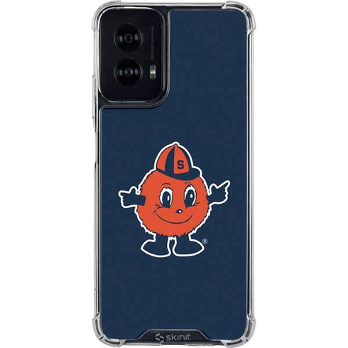 Syracuse University Orange Mascot Moto G Power 5G (2024) Clear Case