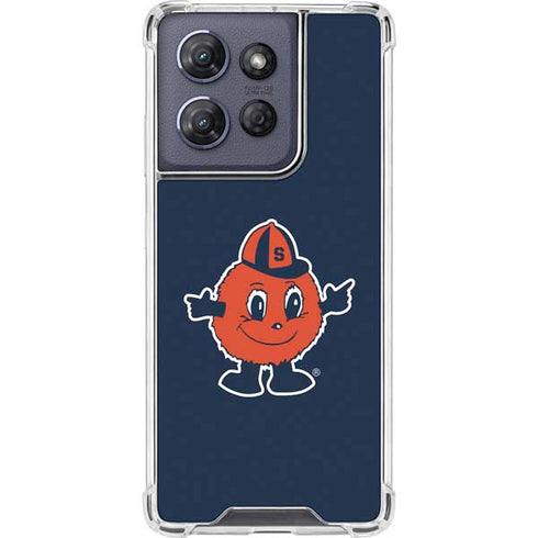 Syracuse University Orange Mascot Moto G Power 5G (2025) Clear Case