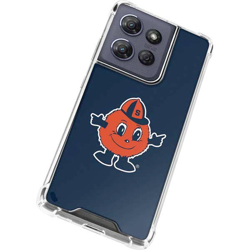 Syracuse University Orange Mascot Moto G Power 5G (2025) Clear Case