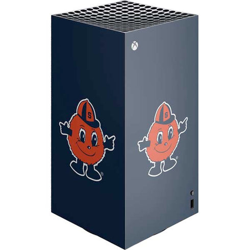 Syracuse University Orange Mascot XBox Series X Digital Edition Console Skin