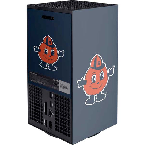 Syracuse University Orange Mascot XBox Series X Digital Edition Console Skin