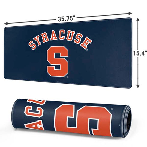 Syracuse University S Blue Gaming Mouse Pad