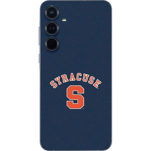 Syracuse University S Blue Galaxy A35 5G Skin