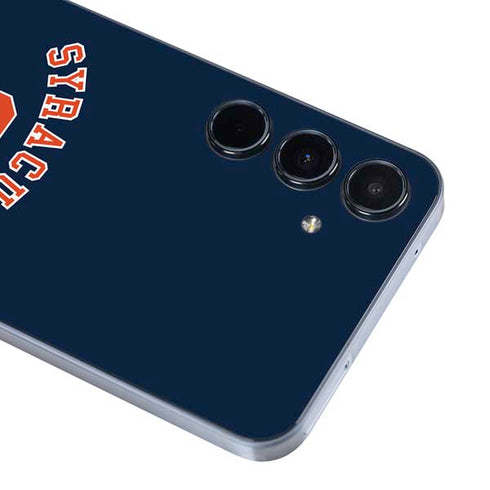 Syracuse University S Blue Galaxy A35 5G Skin