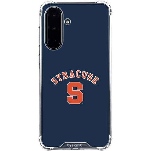 Syracuse University S Blue Galaxy A36 5G Clear Case