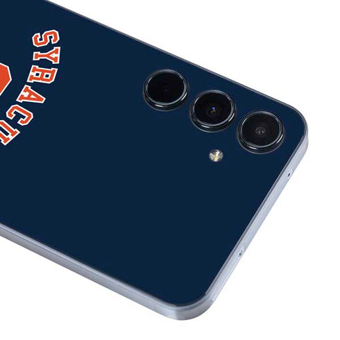 Syracuse University S Blue Galaxy A55 5G Skin