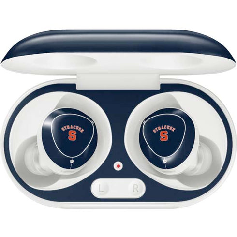 Syracuse University S Blue Galaxy Buds Plus Skin