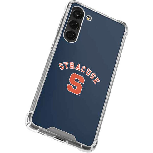 Syracuse University S Blue Galaxy S23 Plus Clear Case