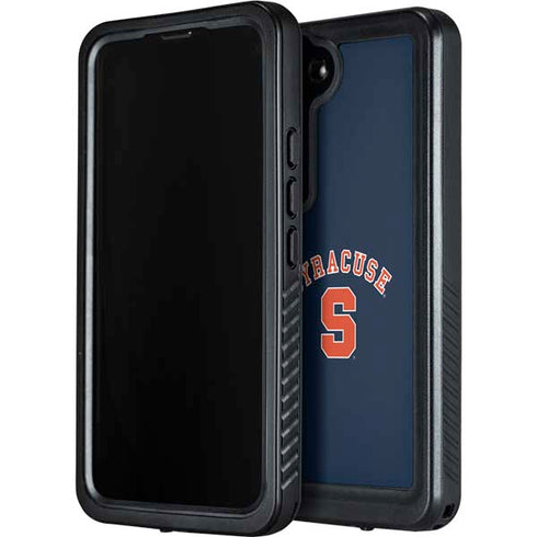 Syracuse University S Blue Galaxy S23 Waterproof Case
