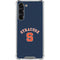 Syracuse University S Blue Galaxy S24 FE Clear Case