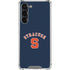 Syracuse University S Blue Galaxy S24 FE Clear Case