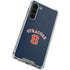 Syracuse University S Blue Galaxy S24 FE Clear Case