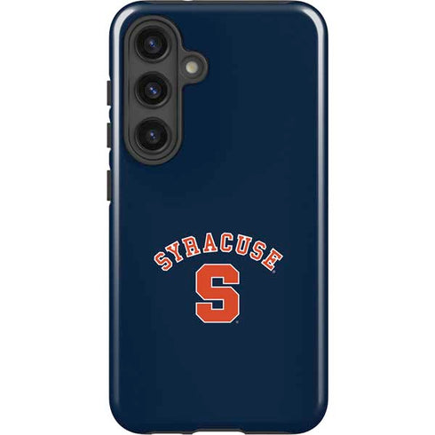 Syracuse University S Blue Galaxy S25 Impact Case