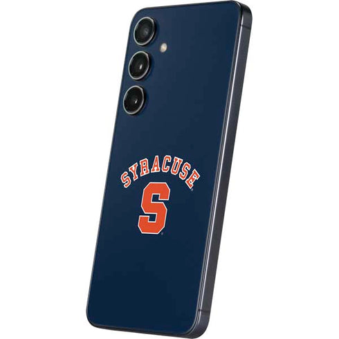 Syracuse University S Blue Galaxy S25 Plus Skin