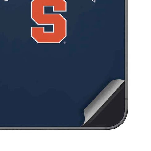 Syracuse University S Blue Galaxy S25 Plus Skin