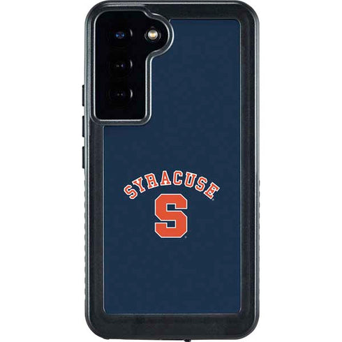Syracuse University S Blue Galaxy S24 Plus Waterproof Case
