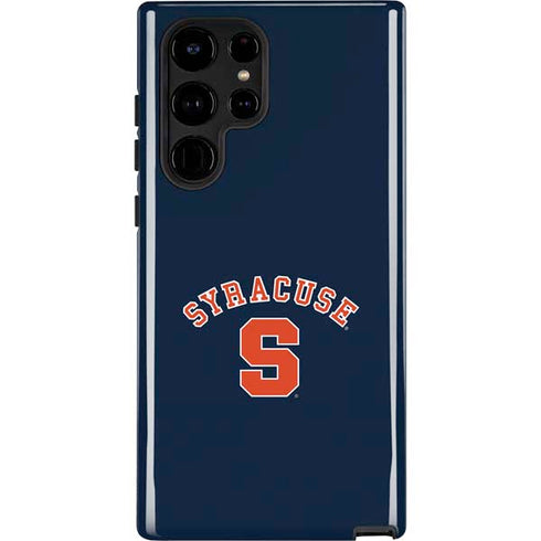 Syracuse University S Blue Galaxy S25 Ultra Impact Case