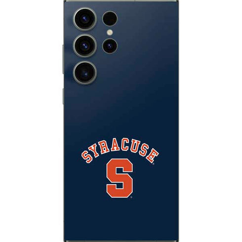 Syracuse University S Blue Galaxy S24 Ultra Skin