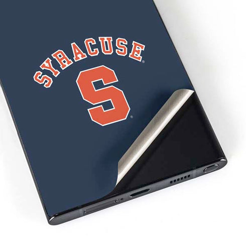 Syracuse University S Blue Galaxy S25 Ultra Skin