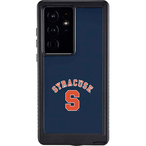 Syracuse University S Blue Galaxy S24 Ultra Waterproof Case