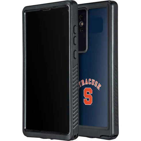 Syracuse University S Blue Galaxy S24 Ultra Waterproof Case