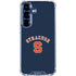 Syracuse University S Blue Galaxy S25 Plus Clear Case