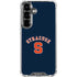 Syracuse University S Blue Galaxy S26 Clear Case
