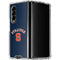 Syracuse University S Blue Galaxy Z Fold4 5G Clear Case