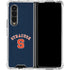 Syracuse University S Blue Galaxy Z Fold4 5G Clear Case