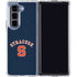 Syracuse University S Blue Galaxy Z Fold5 5G Clear Case