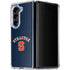 Syracuse University S Blue Galaxy Z Fold5 5G Clear Case