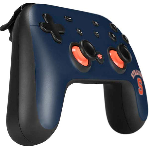 Syracuse University S Blue Google Stadia Controller Skin