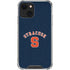 Syracuse University S Blue iPhone 14 Plus Clear Case