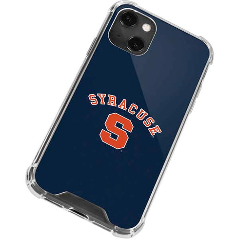 Syracuse University S Blue iPhone 14 Plus Clear Case
