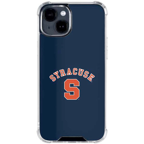 Syracuse University S Blue iPhone 15 Clear Case