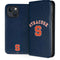 Syracuse University S Blue iPhone 15 Plus Folio Case