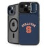 Syracuse University S Blue iPhone 15 Plus Kickstand Case